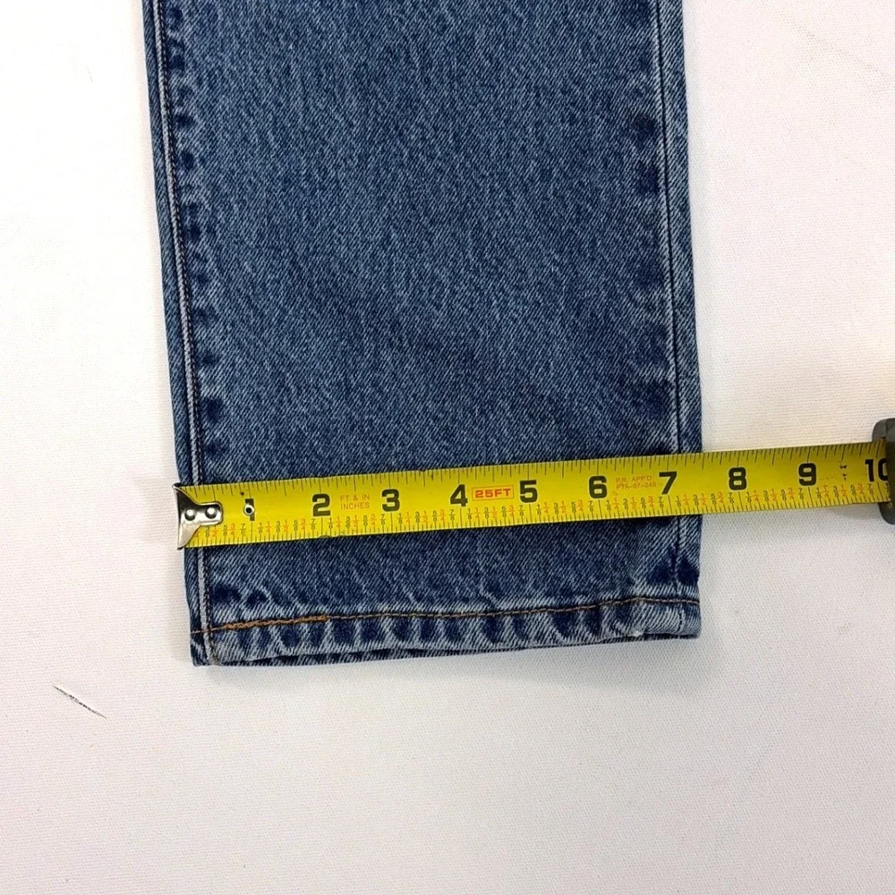 Levis 501 Original High Rise Straight Leg Studded Blue Jeans W31 L30 NEW NWT